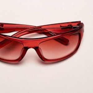 Chic Red Sunglasses